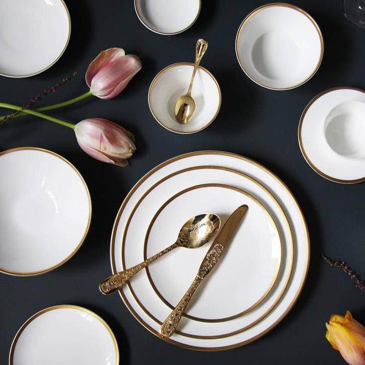 Golden Edge Plate | 10 Inch